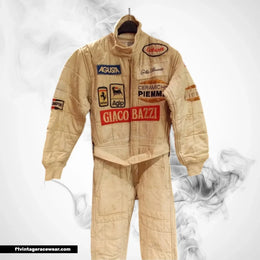 1982 Gilles Villeneuve Ferrari suit