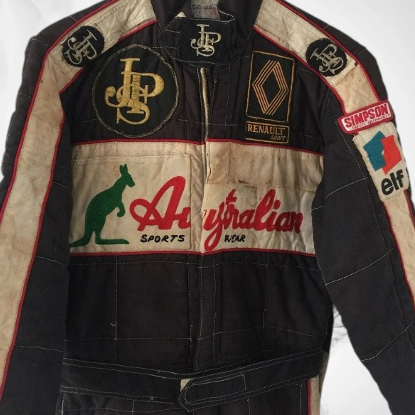 1983 Elio de Angelis Team Lotus race suit