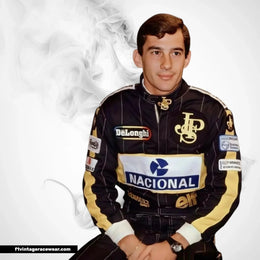 1986 Ayrton Senna Lotus race suit