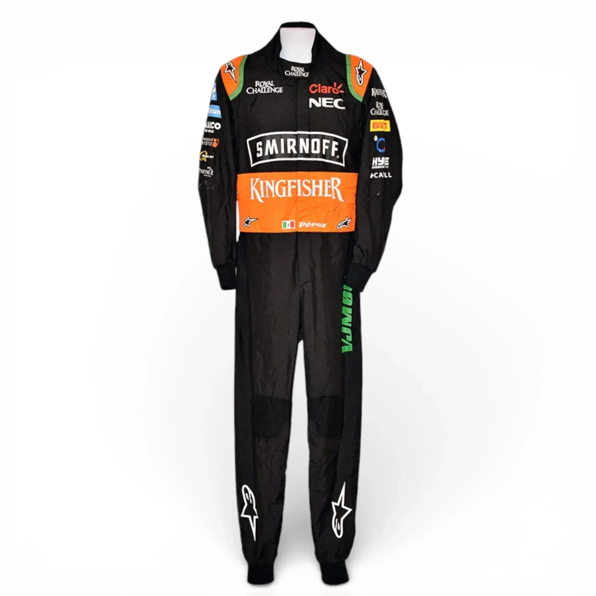 2015 Sergio Perez Force India Formula One Race Suit