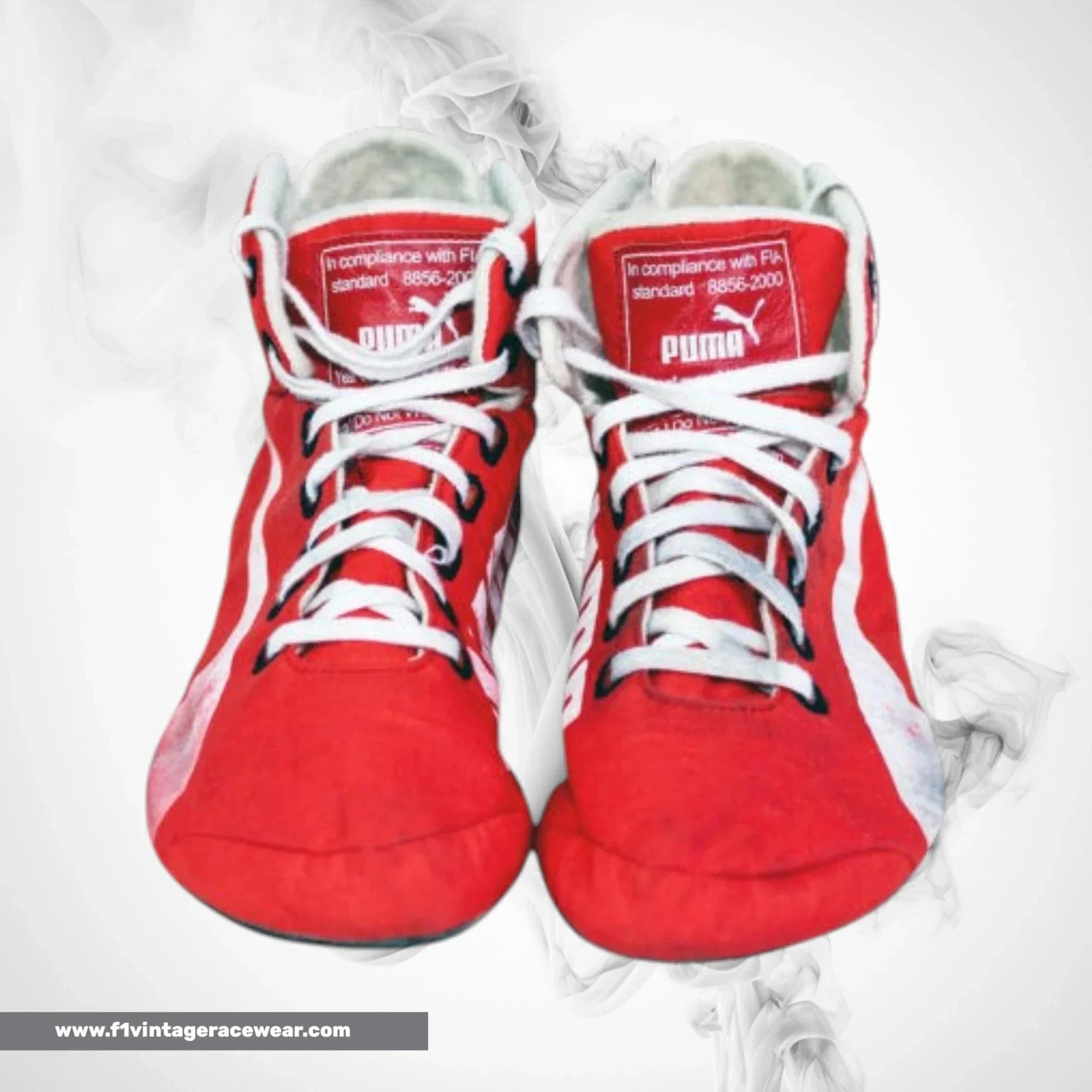 2017 Sebastian Vettel Race Scuderia Ferrari F1 Boots