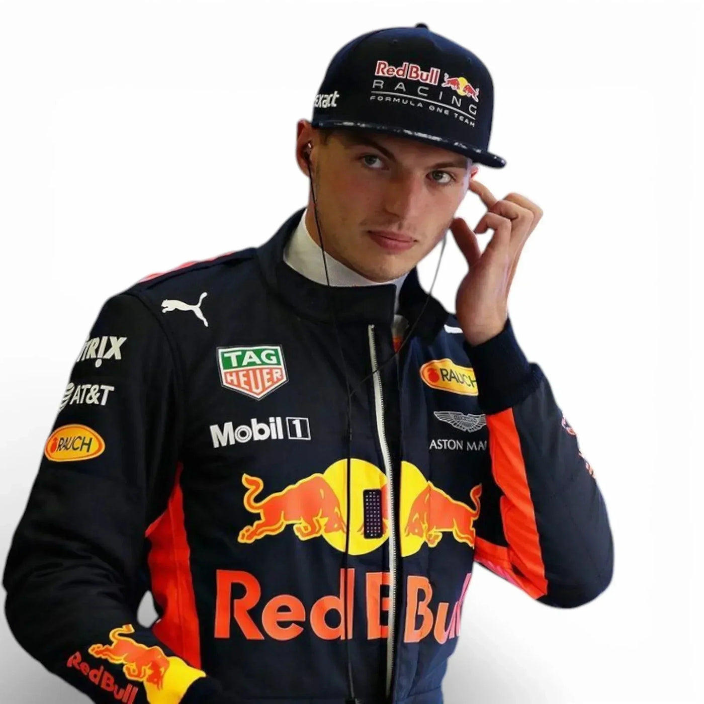 2018 Max Verstappen Red Bull Racing F1 Suit – Azerbaijan Grand Prix
