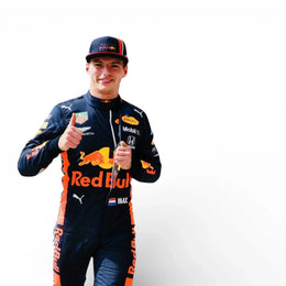 2018 Max Verstappen Red Bull Racing F1 Suit – Azerbaijan Grand Prix