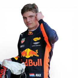 2018 Max Verstappen Red Bull Racing F1 Suit – Azerbaijan Grand Prix