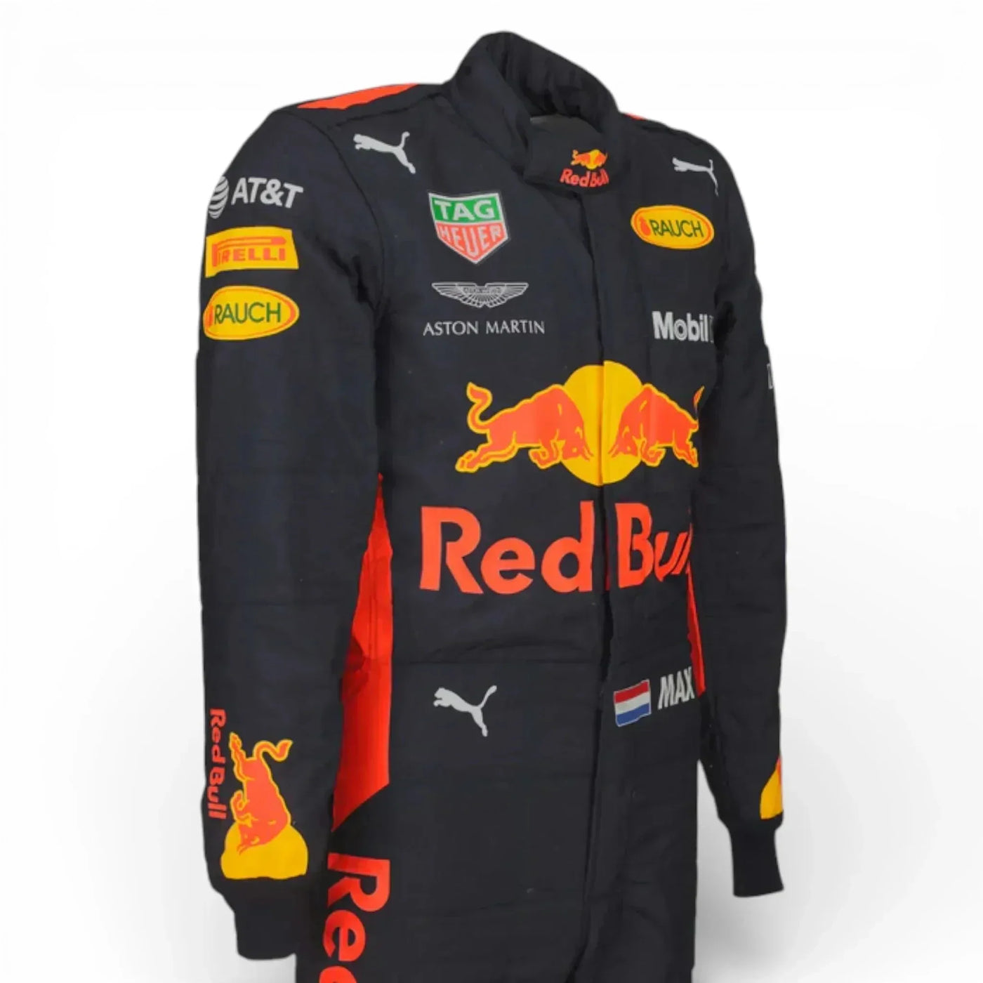 2018 Max Verstappen Red Bull Racing F1 Suit – Azerbaijan Grand Prix
