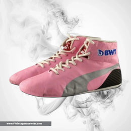 2019 Sergio Perez Race Racing Point F1 Team F1 Boots