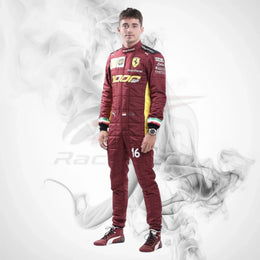 2020 Charles Leclerc Ferrari 1000 GP F1 Race Suit