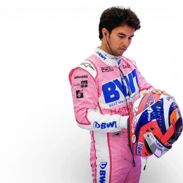 2020 Sergio Pérez BWT Racing Point F1 Race Suit – Formula 1 Pink Edition