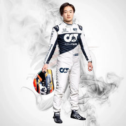 2020 Yuki Tsunoda AlphaTauri F1 Race Suit Replica