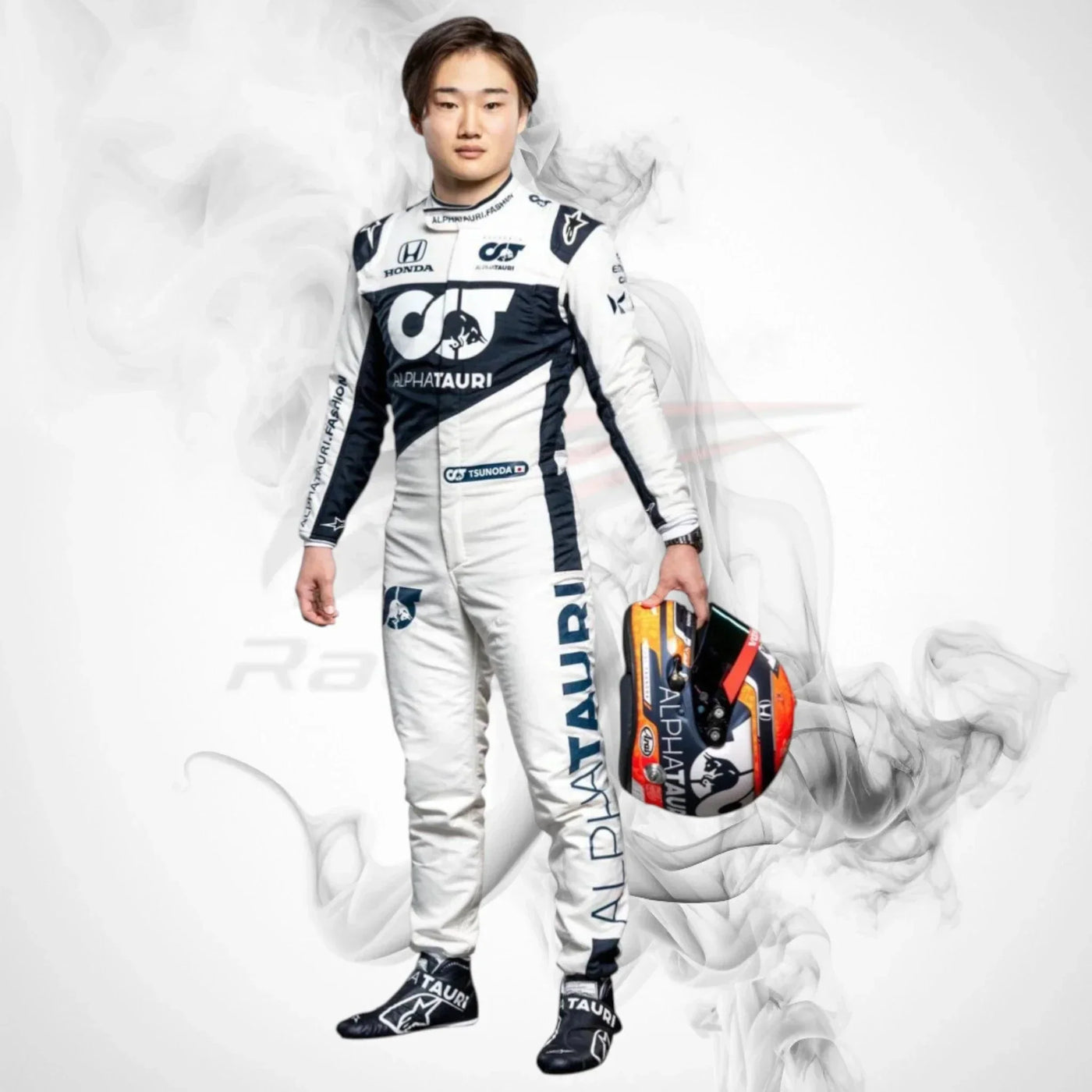2020 Yuki Tsunoda AlphaTauri F1 Race Suit Replica