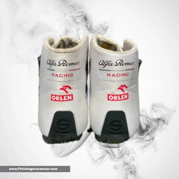 2021 Kimi Räikkönen Alfa Romeo Orlen Race Boots