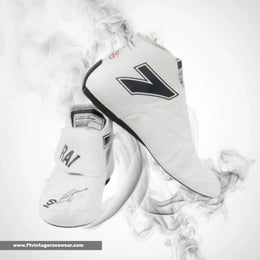 2021 Kimi Räikkönen Alfa Romeo Orlen Race Boots