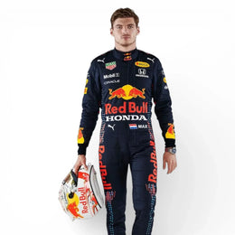 2021 Max Verstappen Red Bull Racing Honda Formula 1 Race Suit Replica