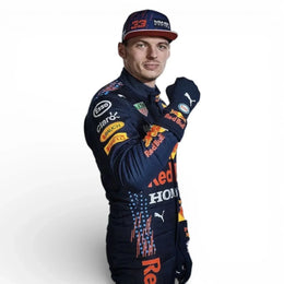2021 Max Verstappen Red Bull Racing Honda Formula 1 Race Suit Replica