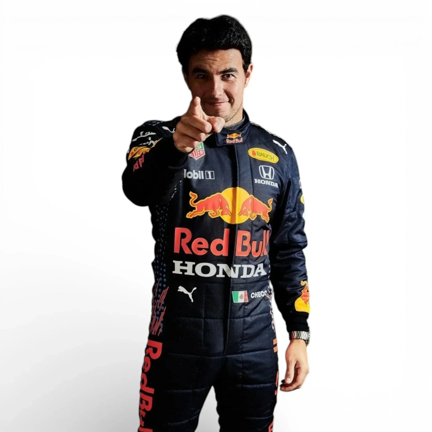2021 Sergio Perez Red Bull Racing Honda Formula 1 Race Suit