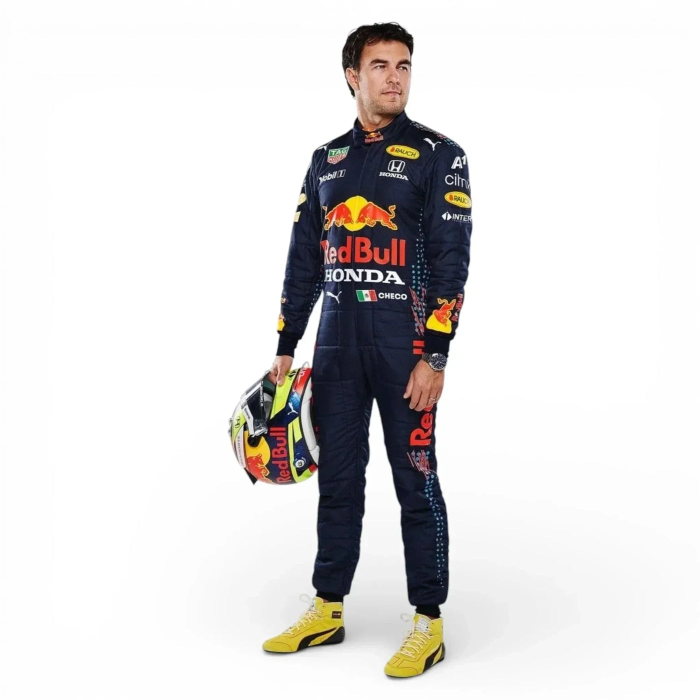2021 Sergio Perez Red Bull Racing Honda Formula 1 Race Suit