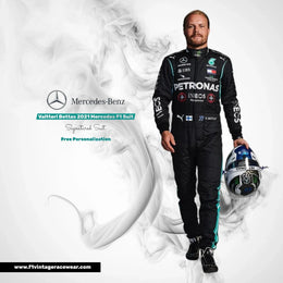 2021 Valtteri Bottas Mercedes F1 Race Suit