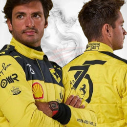 2022 Carlos Sainz Ferrari 75th Anniversary F1 Race Suit