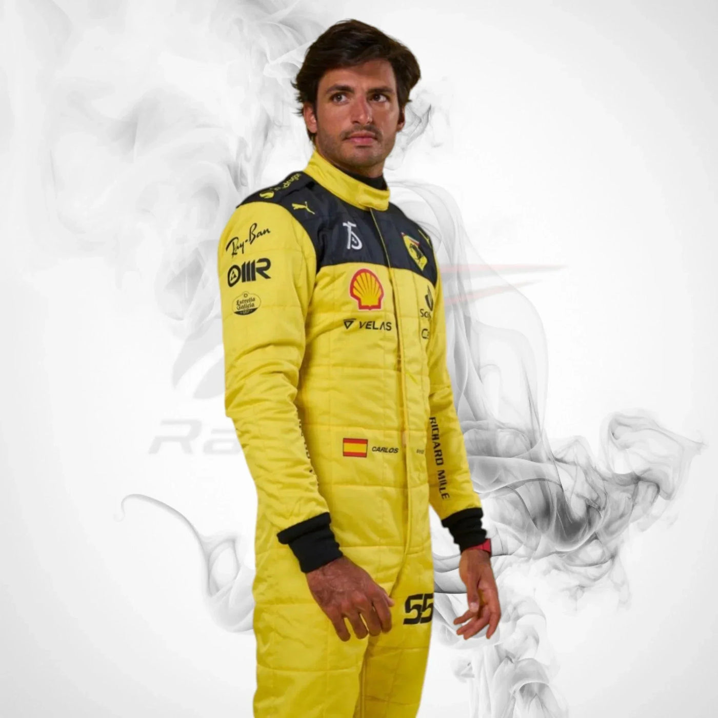 2022 Carlos Sainz Ferrari 75th Anniversary F1 Race Suit