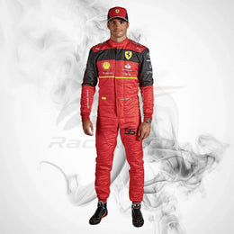 2022 Carlos Sainz Formula 1 Ferrari Team Race Suit