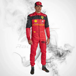 2022 Carlos Sainz Formula 1 Ferrari Team Race Suit