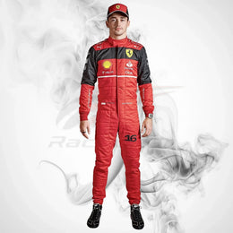 2022 Charles Leclerc Formula 1 Ferrari Team Race Suit