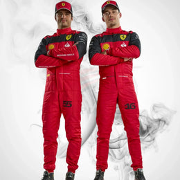 2022 Charles Leclerc Formula 1 Ferrari Team Race Suit