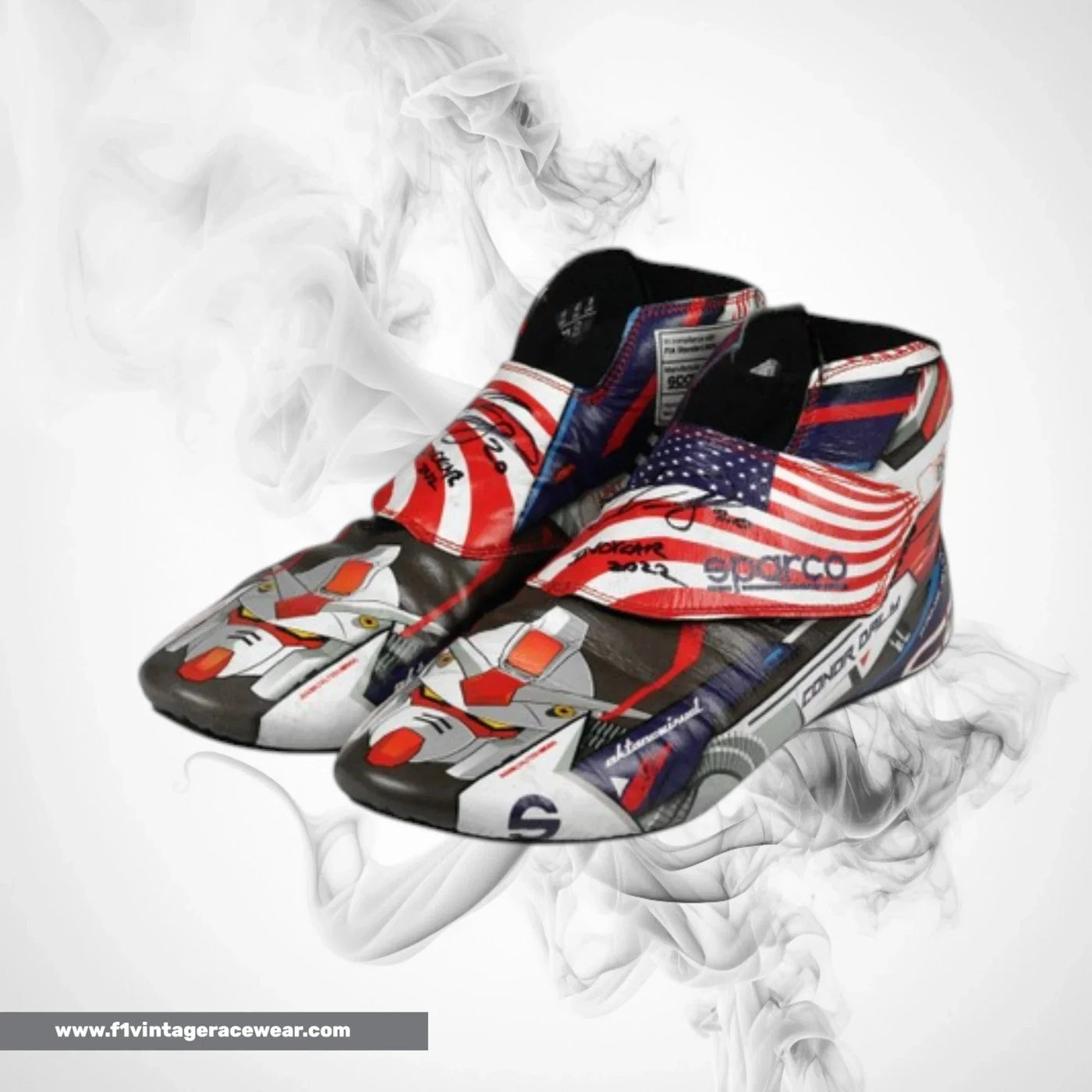 2022 Conor Daly Race Ed Carpenter Racing IndyCar Boots