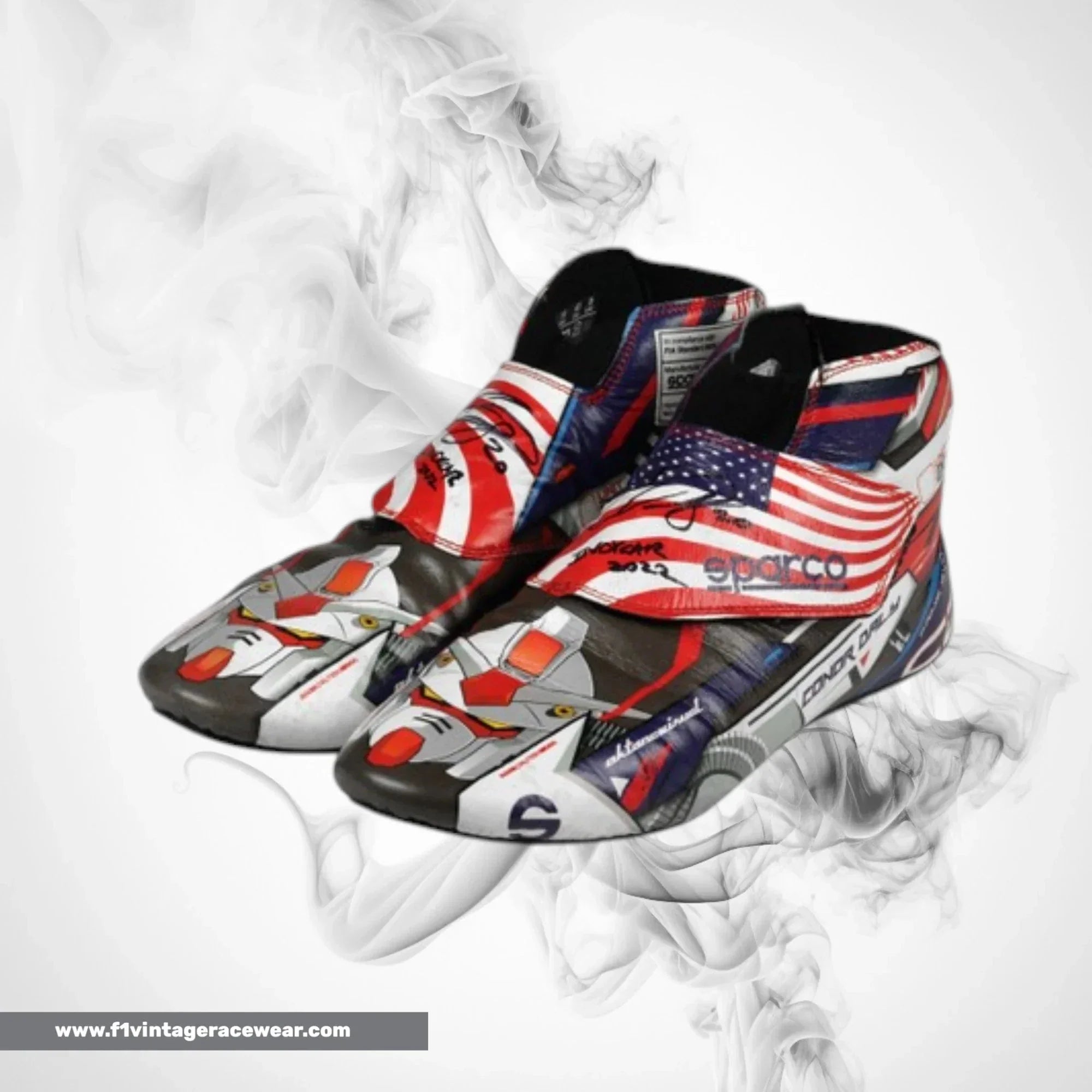 2022 Conor Daly Race Ed Carpenter Racing IndyCar Boots