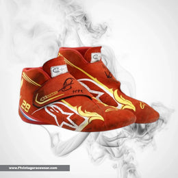 2022 Romain Grosjean Race Andretti F1 Autosport Boots
