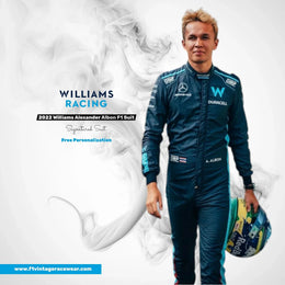 2022 Williams Racing Alexander Albon F1 Suit