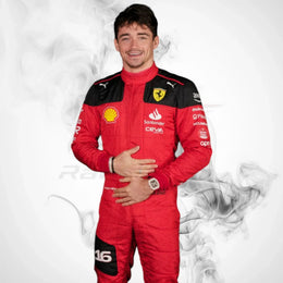 2023 Charles Leclerc Ferrari F1 Race Suit Replica