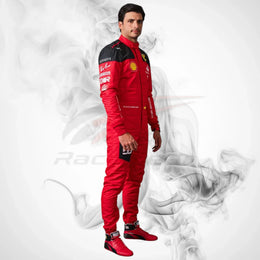 2023 Carlos Sainz Ferrari F1 Race Suit Replica