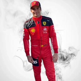 2023 Carlos Sainz Ferrari F1 Race Suit Replica