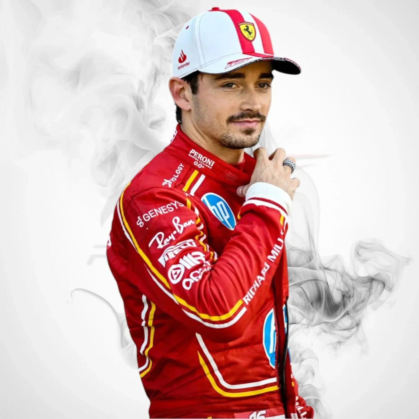 2024 Charles Leclerc Ferrari F1 Race Suit | Monaco GP