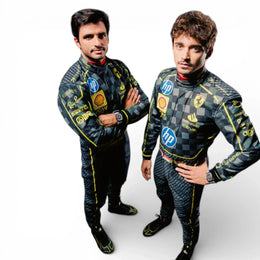 2024 Charles Leclerc Scuderia Ferrari Monza GP F1 Race Suit – Special Edition