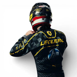 2024 Charles Leclerc Scuderia Ferrari Monza GP F1 Race Suit – Special Edition