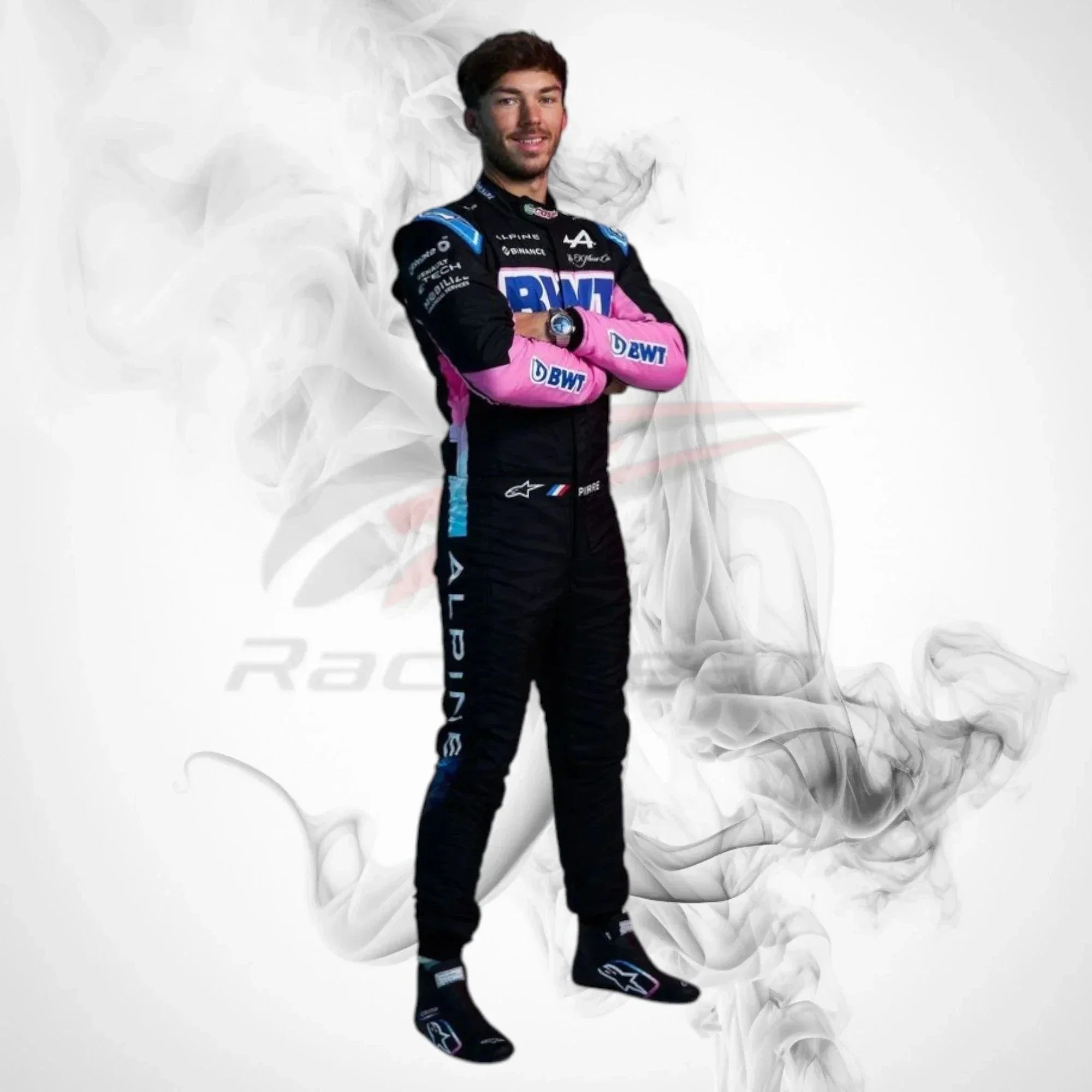 2024 Pierre Gasly Signed Spanish GP Alpine F1 Race Suit
