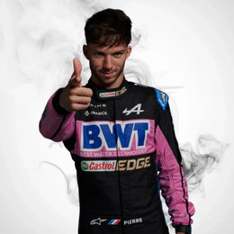 2024 Pierre Gasly Signed Spanish GP Alpine F1 Race Suit