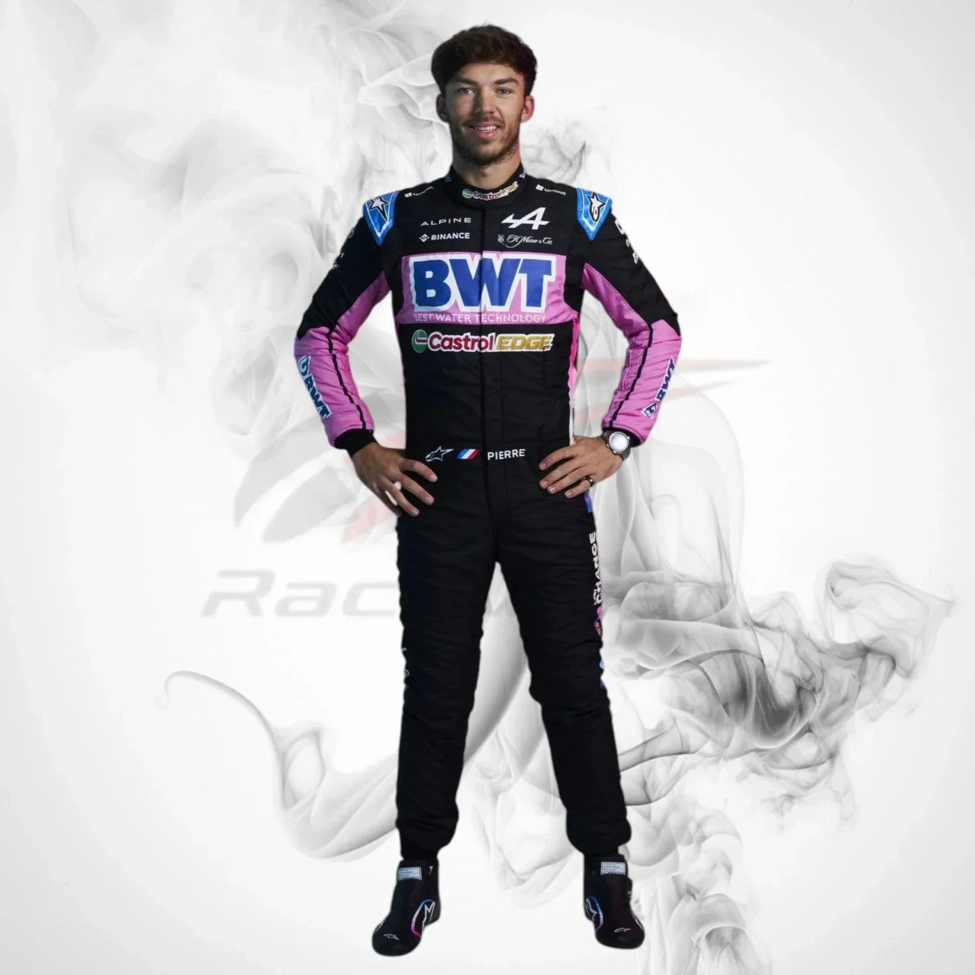 2024 Pierre Gasly Signed Spanish GP Alpine F1 Race Suit