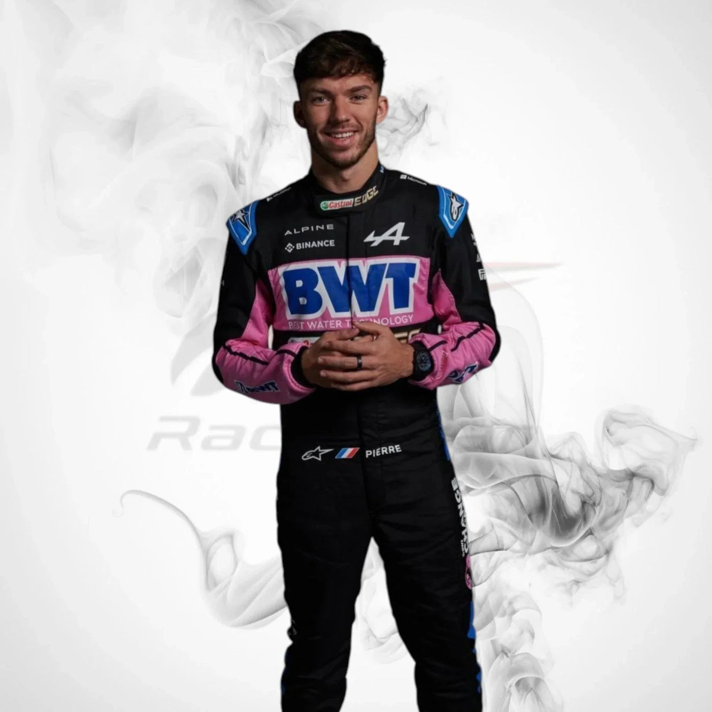 2024 Pierre Gasly Signed Spanish GP Alpine F1 Race Suit