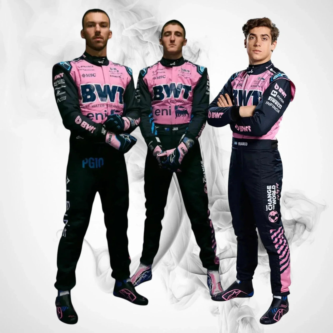 2025 Alpine F1 Race Suit Replica | Gasly, Colapinto & Doohan