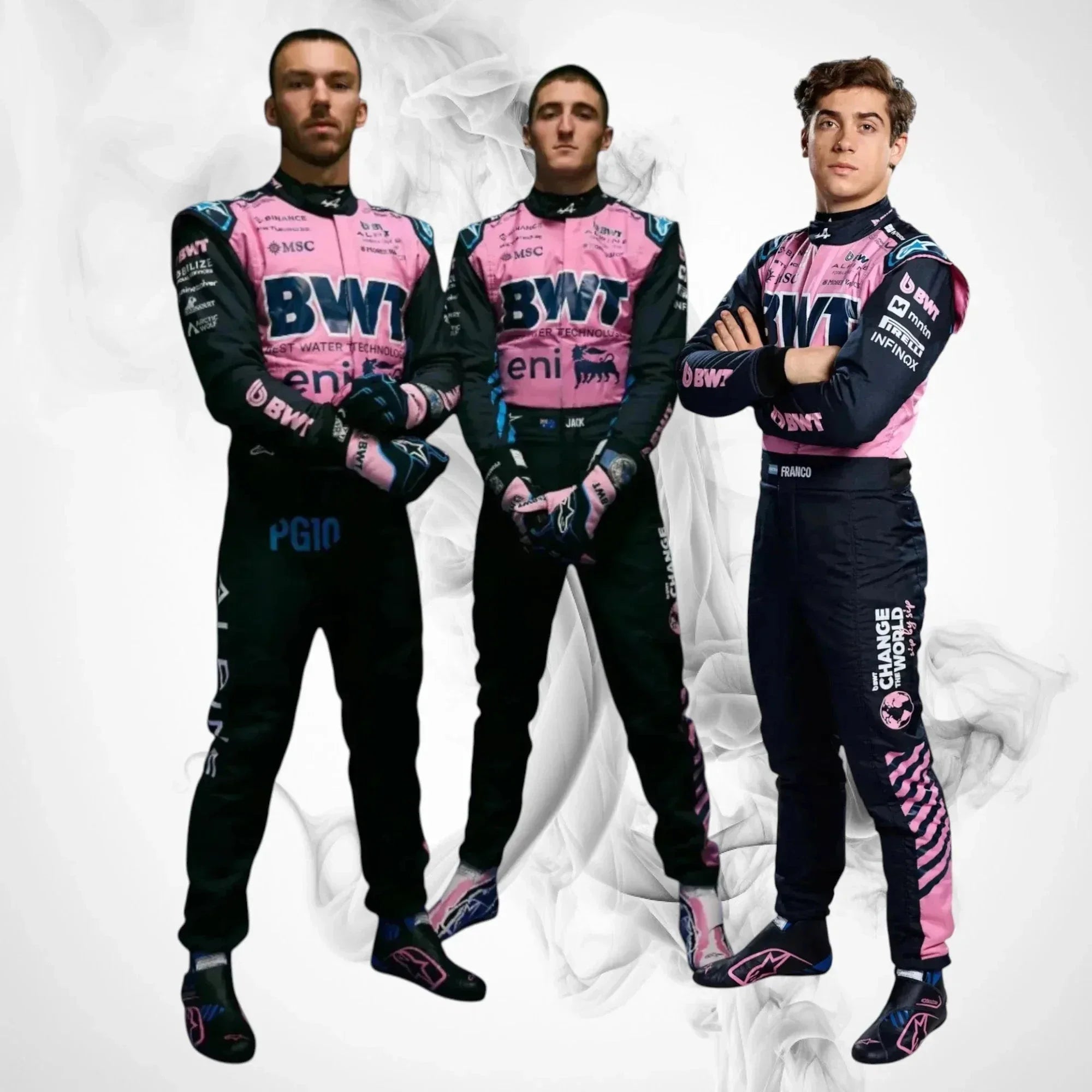 2025 Alpine F1 Race Suit Replica | Gasly, Colapinto & Doohan