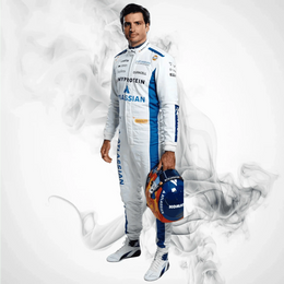 2025 Carlos Sainz Williams F1 Race Suit Replica