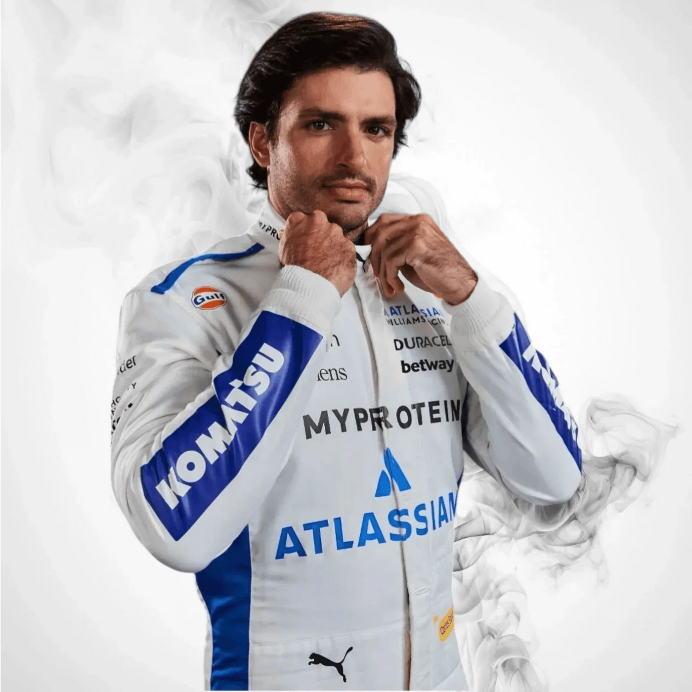 2025 Carlos Sainz Williams F1 Race Suit Replica