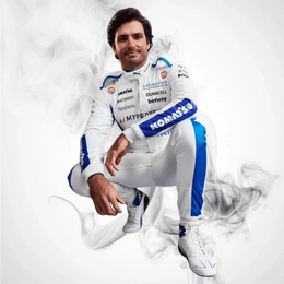 2025 Carlos Sainz Williams F1 Race Suit Replica