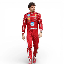 2025 Charles Leclerc Scuderia Ferrari Formula 1 F1 Race Suit
