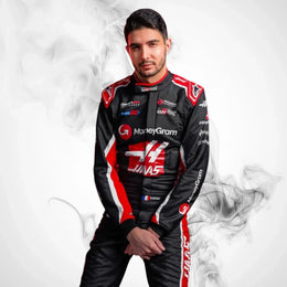2025 Esteban Ocon Haas F1 Team Race Suit Replica