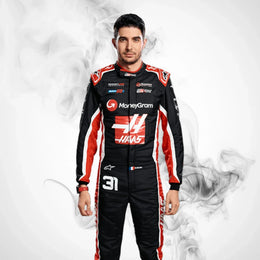 2025 Esteban Ocon Haas F1 Team Race Suit Replica