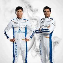 2025 F1 Racing Costume Replica | Williams – Albon & Sainz